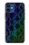 S3366 Rainbow Python Skin Graphic Print Hülle Schutzhülle Taschen für iPhone 12 mini