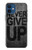 S3367 Never Give Up Hülle Schutzhülle Taschen für iPhone 12 mini