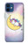 S3485 Cute Unicorn Sleep Hülle Schutzhülle Taschen für iPhone 12 mini