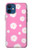 S3500 Pink Floral Pattern Hülle Schutzhülle Taschen für iPhone 12 mini