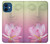 S3511 Lotus flower Buddhism Hülle Schutzhülle Taschen für iPhone 12 mini