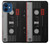 S3516 Vintage Cassette Tape Hülle Schutzhülle Taschen für iPhone 12 mini