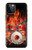 S1431 Skull Drum Fire Rock Hülle Schutzhülle Taschen für iPhone 12 Pro Max