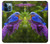 S1565 Bluebird of Happiness Blue Bird Hülle Schutzhülle Taschen für iPhone 12 Pro Max