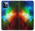 S2312 Colorful Rainbow Space Galaxy Hülle Schutzhülle Taschen für iPhone 12 Pro Max