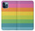S2363 Rainbow Pattern Hülle Schutzhülle Taschen für iPhone 12 Pro Max