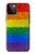 S2683 Rainbow LGBT Pride Flag Hülle Schutzhülle Taschen für iPhone 12 Pro Max