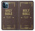 S2889 Holy Bible Cover King James Version Hülle Schutzhülle Taschen für iPhone 12 Pro Max