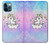 S3256 Cute Unicorn Cartoon Hülle Schutzhülle Taschen für iPhone 12 Pro Max