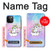 S3256 Cute Unicorn Cartoon Hülle Schutzhülle Taschen für iPhone 12 Pro Max
