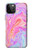 S3444 Digital Art Colorful Liquid Hülle Schutzhülle Taschen für iPhone 12 Pro Max