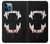 S3527 Vampire Teeth Bloodstain Hülle Schutzhülle Taschen für iPhone 12 Pro Max