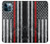 S3687 Firefighter Thin Red Line American Flag Hülle Schutzhülle Taschen für iPhone 12 Pro Max