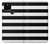 S1596 Black and White Striped Hülle Schutzhülle Taschen für Google Pixel 5