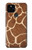 S2326 Giraffe Skin Hülle Schutzhülle Taschen für Google Pixel 5