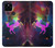 S2486 Rainbow Unicorn Nebula Space Hülle Schutzhülle Taschen für Google Pixel 5