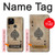 S2928 Vintage Spades Ace Card Hülle Schutzhülle Taschen für Google Pixel 5