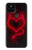 S3682 Devil Heart Hülle Schutzhülle Taschen für Google Pixel 5