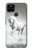 S0932 White Horse Hülle Schutzhülle Taschen für Google Pixel 4a 5G