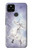 S1134 White Horse Unicorn Hülle Schutzhülle Taschen für Google Pixel 4a 5G