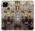S1932 Blue Eyed Leopard Hülle Schutzhülle Taschen für Google Pixel 4a 5G