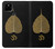 S2331 Gold Leaf Buddhist Om Symbol Hülle Schutzhülle Taschen für Google Pixel 4a 5G