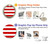 S2364 Red and White Striped Hülle Schutzhülle Taschen für Google Pixel 4a 5G