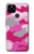 S2525 Pink Camo Camouflage Hülle Schutzhülle Taschen für Google Pixel 4a 5G