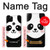 S2662 Cute Panda Cartoon Hülle Schutzhülle Taschen für Google Pixel 4a 5G
