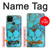 S2685 Aqua Turquoise Gemstone Graphic Printed Hülle Schutzhülle Taschen für Google Pixel 4a 5G
