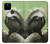 S2708 Smiling Sloth Hülle Schutzhülle Taschen für Google Pixel 4a 5G