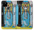 S2837 The High Priestess Vintage Tarot Card Hülle Schutzhülle Taschen für Google Pixel 4a 5G