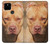 S2903 American Pitbull Dog Hülle Schutzhülle Taschen für Google Pixel 4a 5G