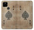S2928 Vintage Spades Ace Card Hülle Schutzhülle Taschen für Google Pixel 4a 5G
