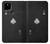 S3152 Black Ace of Spade Hülle Schutzhülle Taschen für Google Pixel 4a 5G