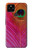 S3201 Pink Peacock Feather Hülle Schutzhülle Taschen für Google Pixel 4a 5G