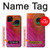 S3201 Pink Peacock Feather Hülle Schutzhülle Taschen für Google Pixel 4a 5G