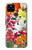 S3205 Retro Art Flowers Hülle Schutzhülle Taschen für Google Pixel 4a 5G
