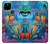 S3227 Underwater World Cartoon Hülle Schutzhülle Taschen für Google Pixel 4a 5G