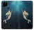 S3250 Mermaid Undersea Hülle Schutzhülle Taschen für Google Pixel 4a 5G