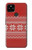 S3384 Winter Seamless Knitting Pattern Hülle Schutzhülle Taschen für Google Pixel 4a 5G
