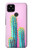 S3673 Cactus Hülle Schutzhülle Taschen für Google Pixel 4a 5G