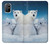 S0285 Polar Bear Family Arctic Hülle Schutzhülle Taschen für OnePlus 8T