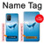 S0843 Blue Whale Hülle Schutzhülle Taschen für OnePlus 8T