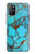 S2685 Aqua Turquoise Gemstone Graphic Printed Hülle Schutzhülle Taschen für OnePlus 8T