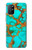 S2688 Aqua Copper Turquoise Gemstone Graphic Hülle Schutzhülle Taschen für OnePlus 8T
