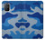 S2958 Army Blue Camo Camouflage Hülle Schutzhülle Taschen für OnePlus 8T