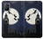S3249 Peter Pan Fly Full Moon Night Hülle Schutzhülle Taschen für OnePlus 8T