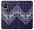 S3357 Navy Blue Bandana Pattern Hülle Schutzhülle Taschen für OnePlus 8T