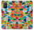 S3391 Abstract Art Mosaic Tiles Graphic Hülle Schutzhülle Taschen für OnePlus 8T